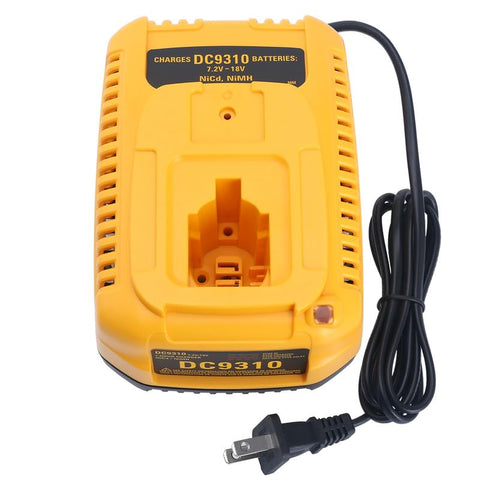 Biswaye DC9310 charger accepts 110-220V input for global use.