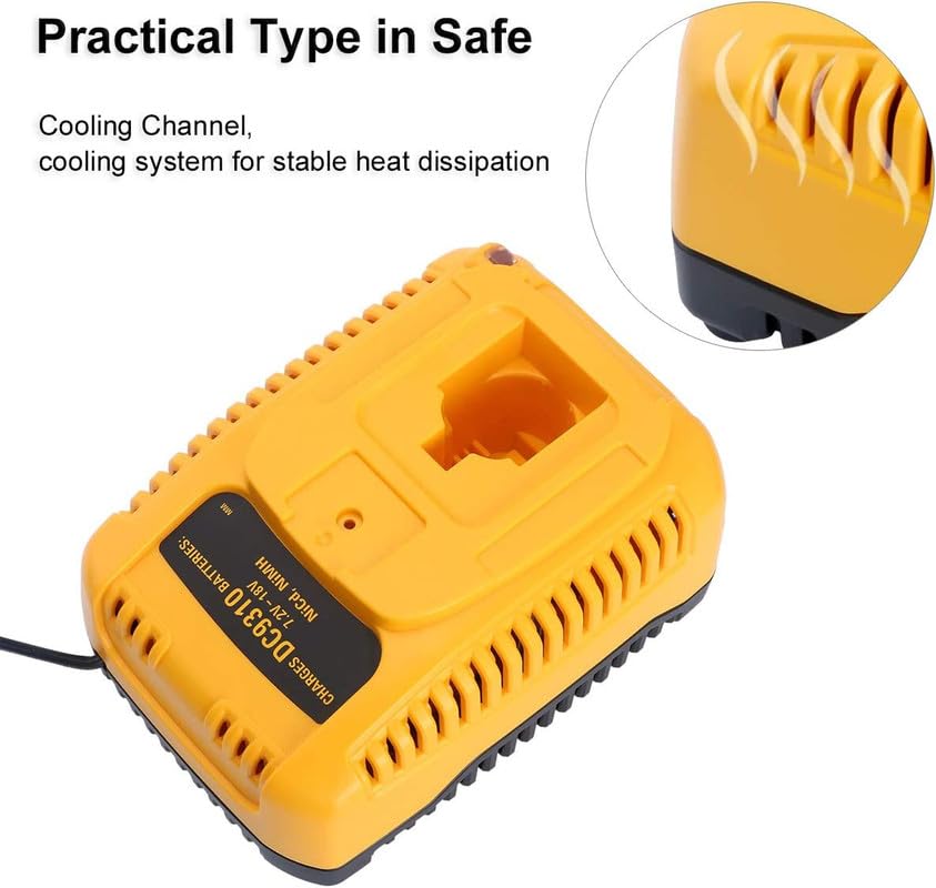 Biswaye DC9310 charger with compact, portable design for workshops or jobsites.