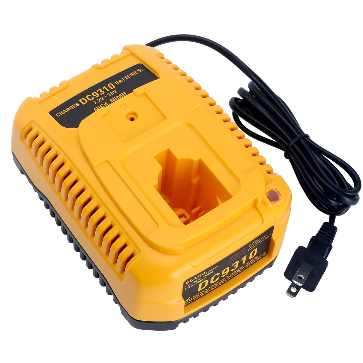 Biswaye DC9310 charger packaging box and included accessories.