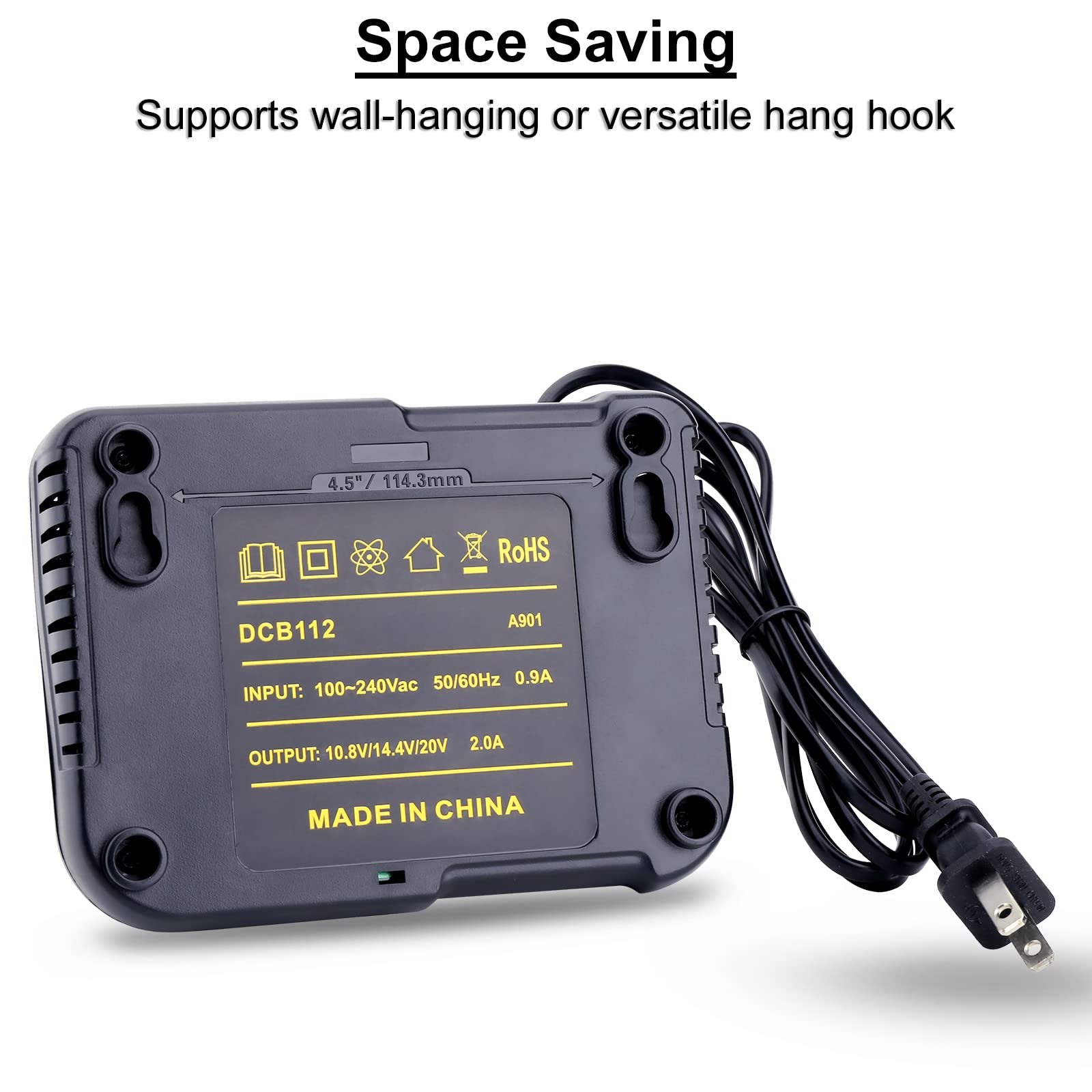 Biswaye fast charge 2A capability for smaller and mid-size DCB packs.