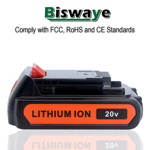 Biswaye LBXR20 compatible-tools chart demonstrates broad tool compatibility