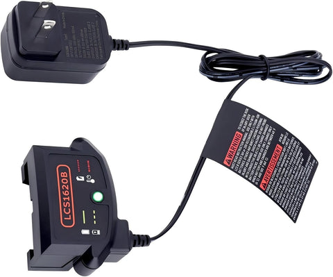 Biswaye LCS1620B charger front view highlighting compact design and accessibility