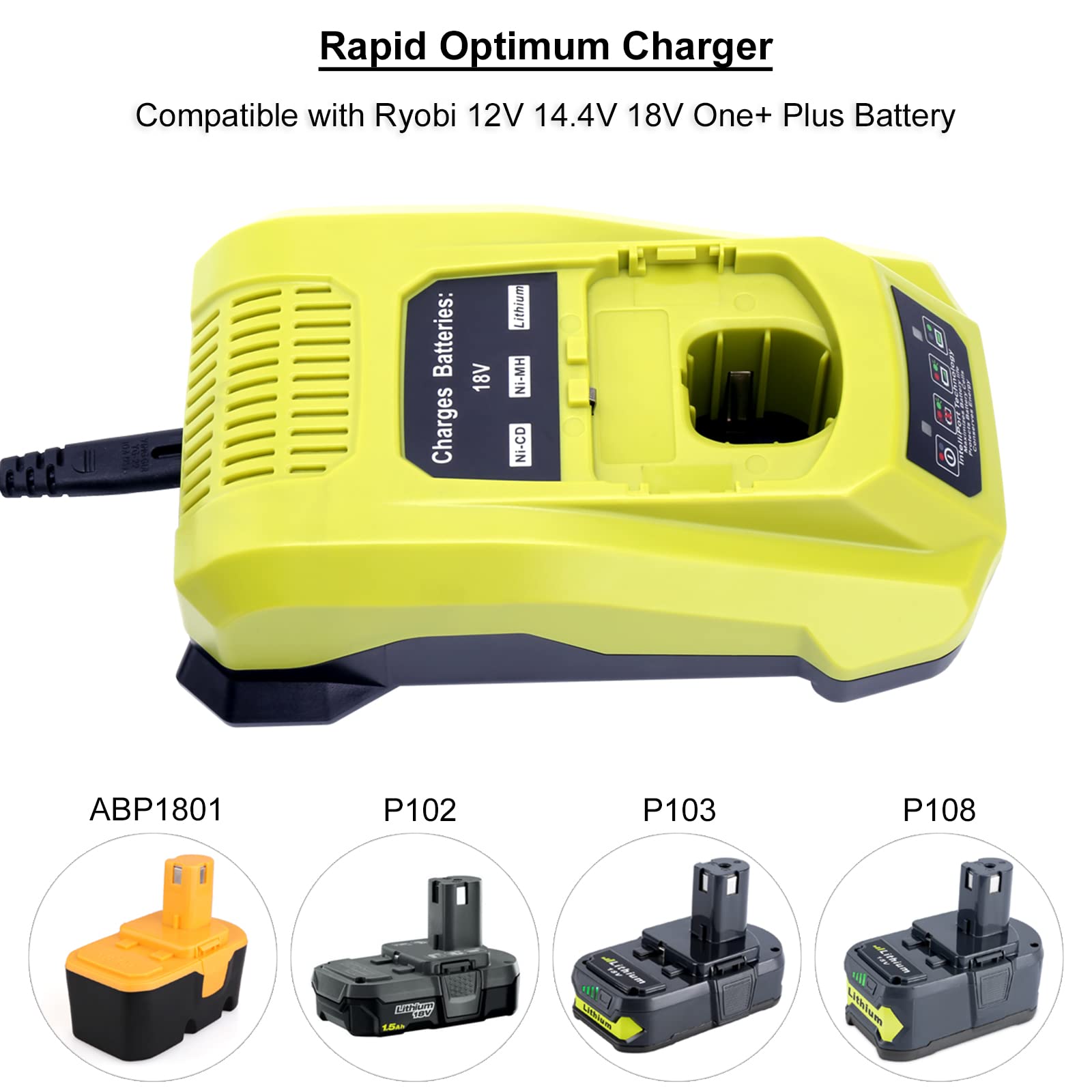 Biswaye P117 LED indicators clearly show charging status for easy monitoring.