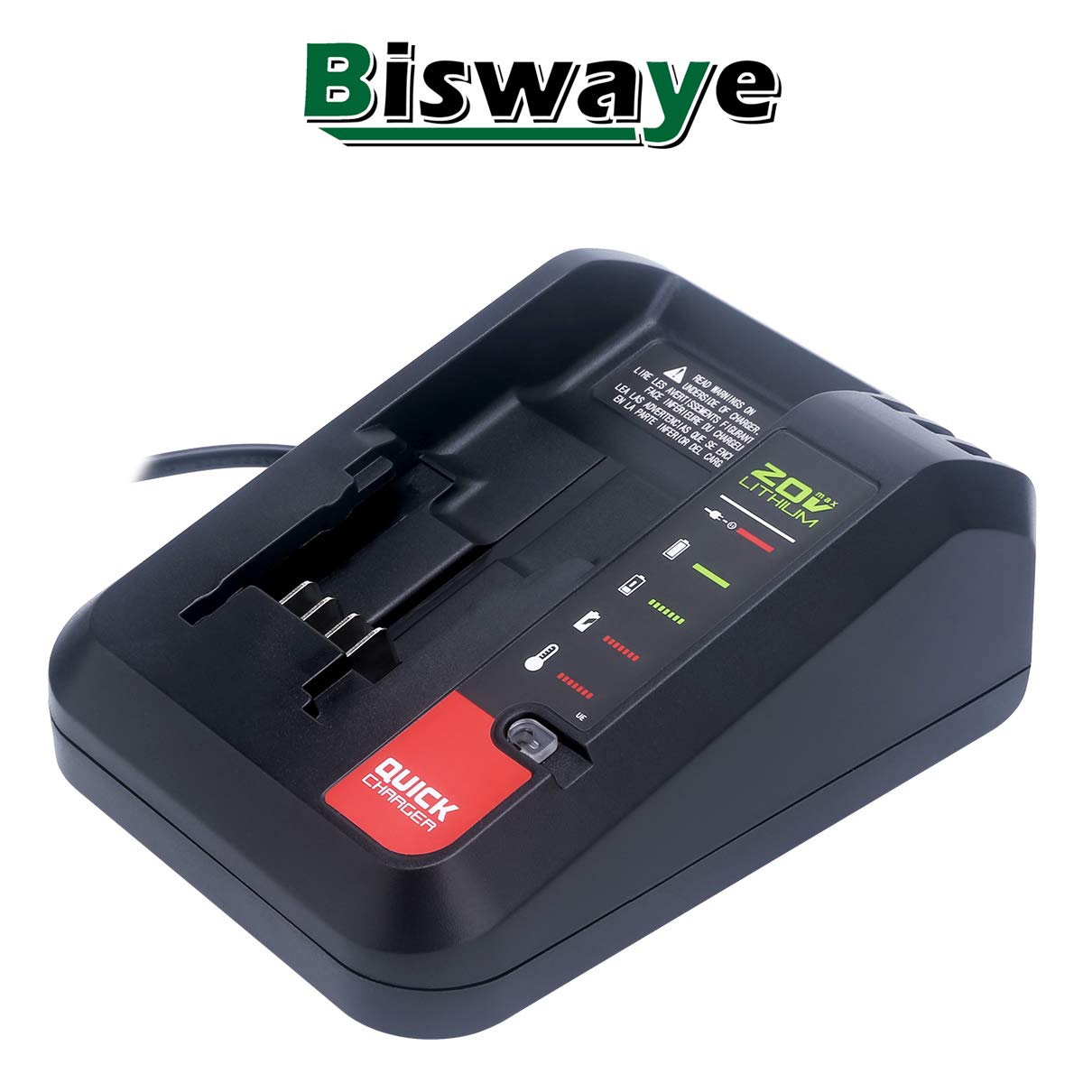 Biswaye protection system highlighting current, voltage, and temperature control.