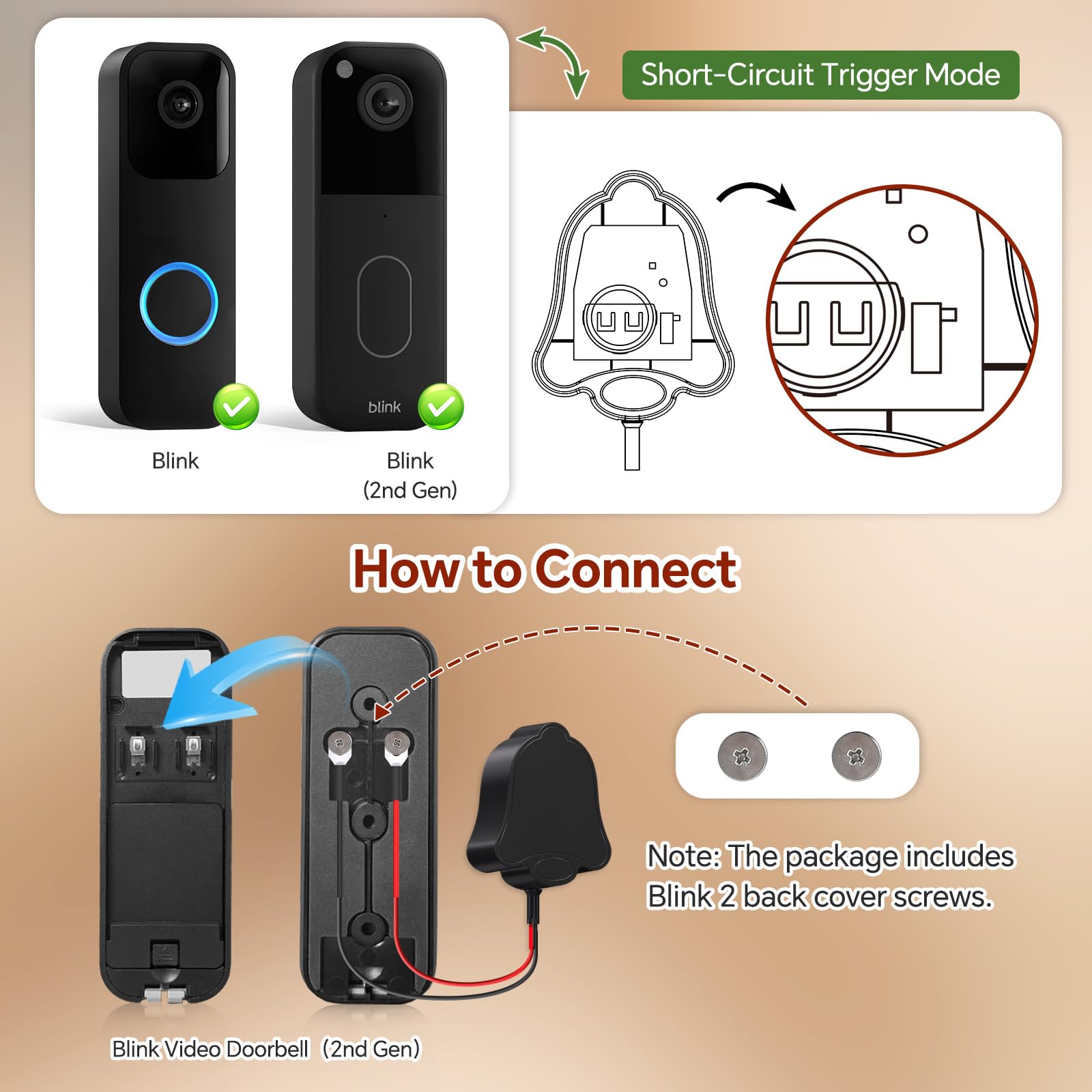 BITIWEND doorbell extender in hallway delivering wide home coverage.