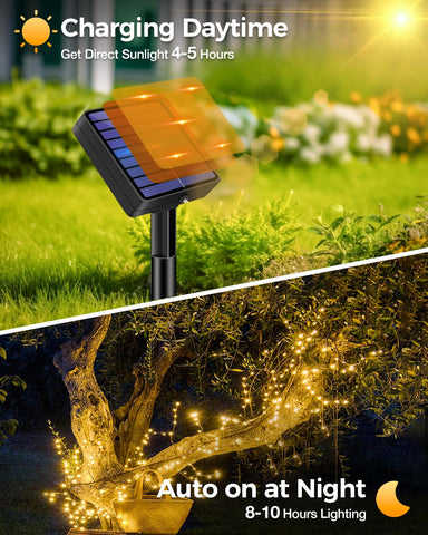Bitjam 147ft total length creates seamless ambiance along fences and trees