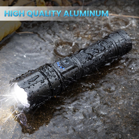 Bitlyle aluminum alloy body provides durability and a confident anti-slip grip.