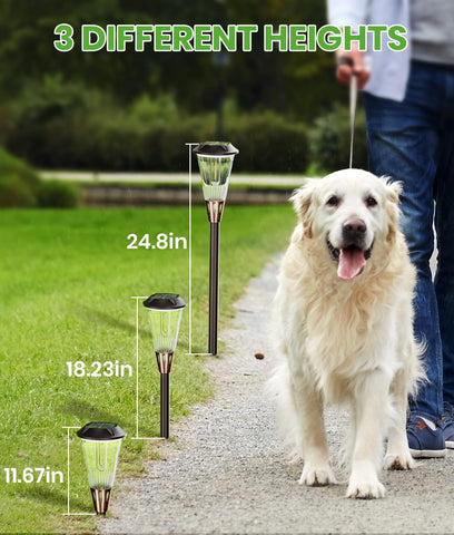 BITPOTT outdoor lights offer straightforward installation for quick setup.