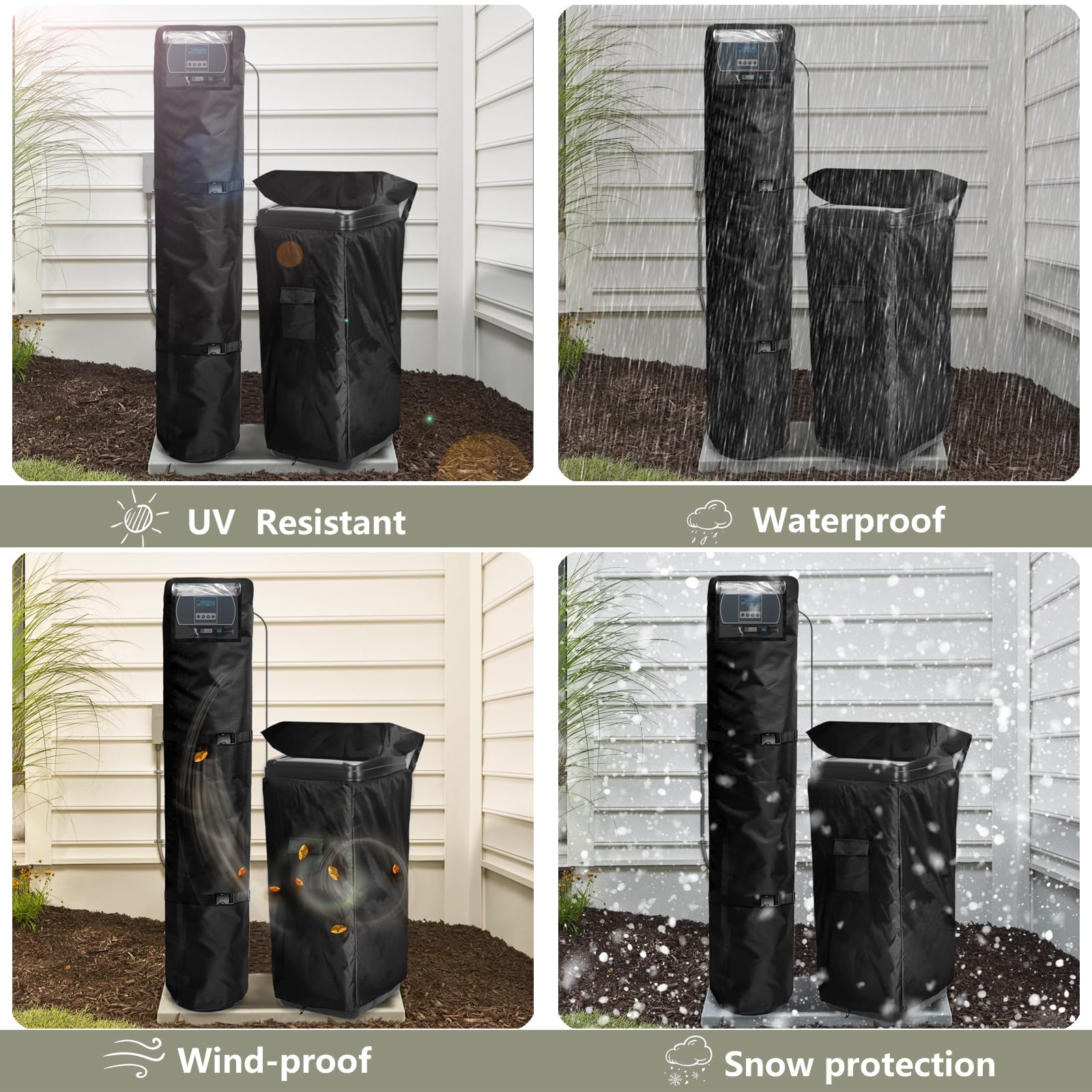 Bitubi all season protection for outdoor water softeners