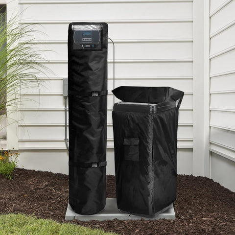 Bitubi elastic buckles and drawstrings secure the lid on windy days