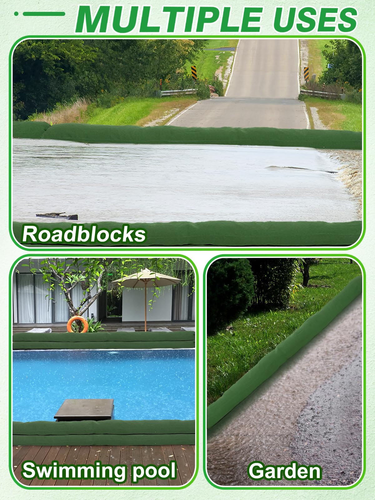 Biubee 4-pack offers multiple-entry flood protection options