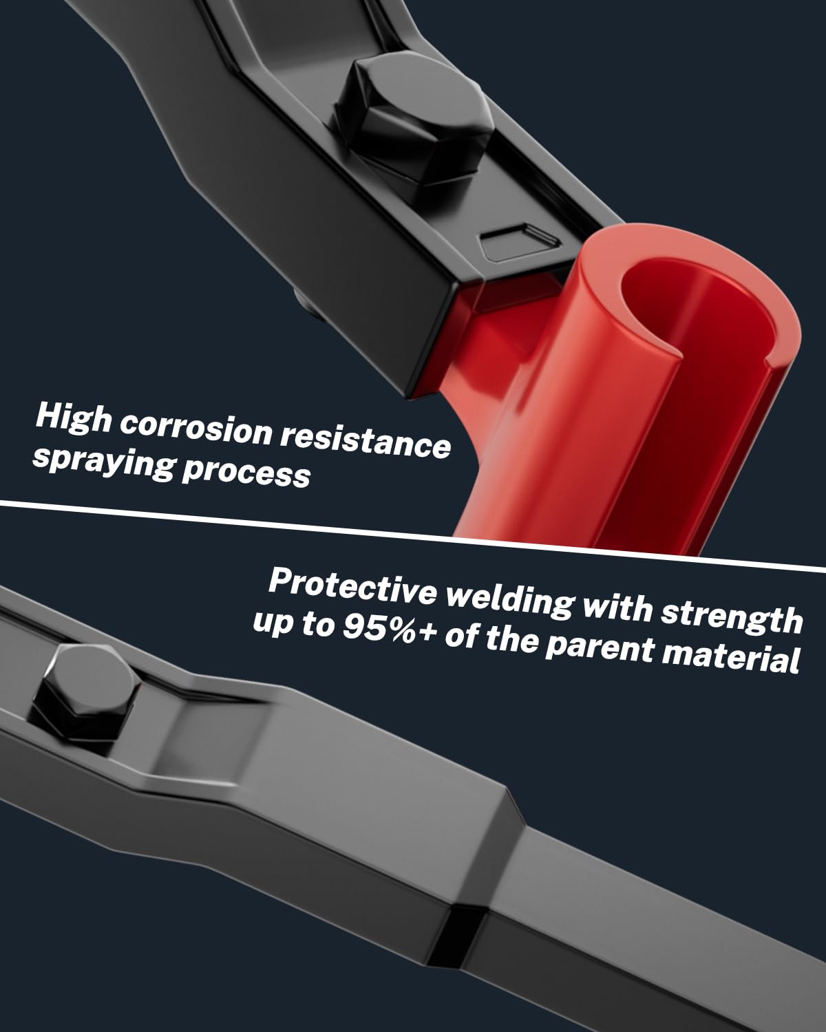 BiuBiuFly military-grade-steel build resists bending in demanding environments