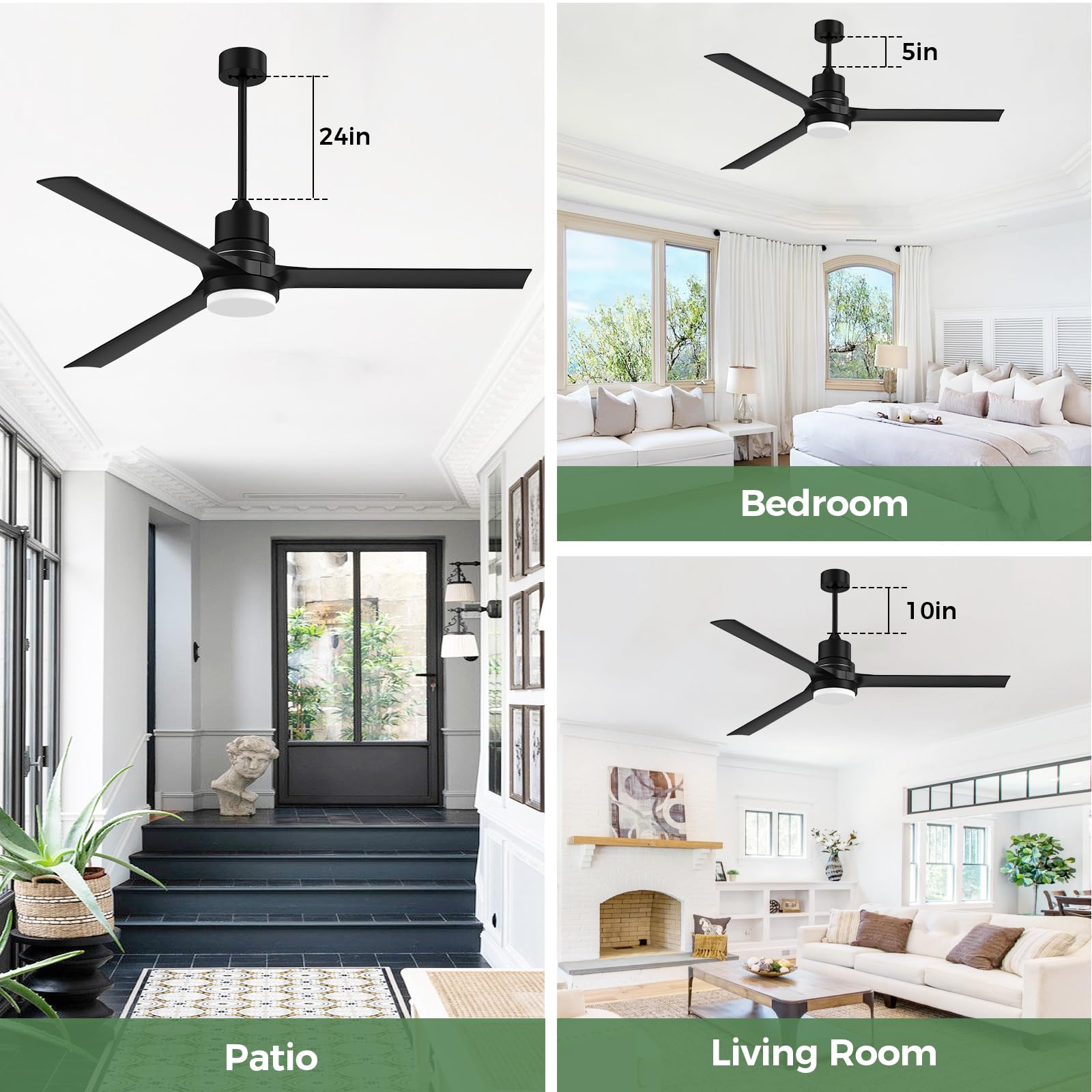 Biukis LED light with 3 CCT options for versatile ambience