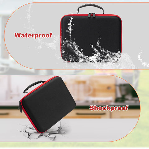 Bjabtan EVA Protection Hard Case compact carry handle simplifies transport.