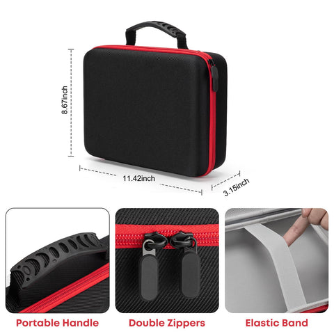 Bjabtan EVA Protection Hard Case dustproof and waterproof design safeguards gear.