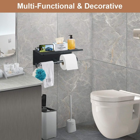 Bjiotun mounted in bathroom illustrates practical organization and versatile placement.