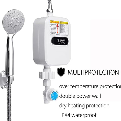BJLIFE adjustable temperature control from 86°F to 140°F for comfort.
