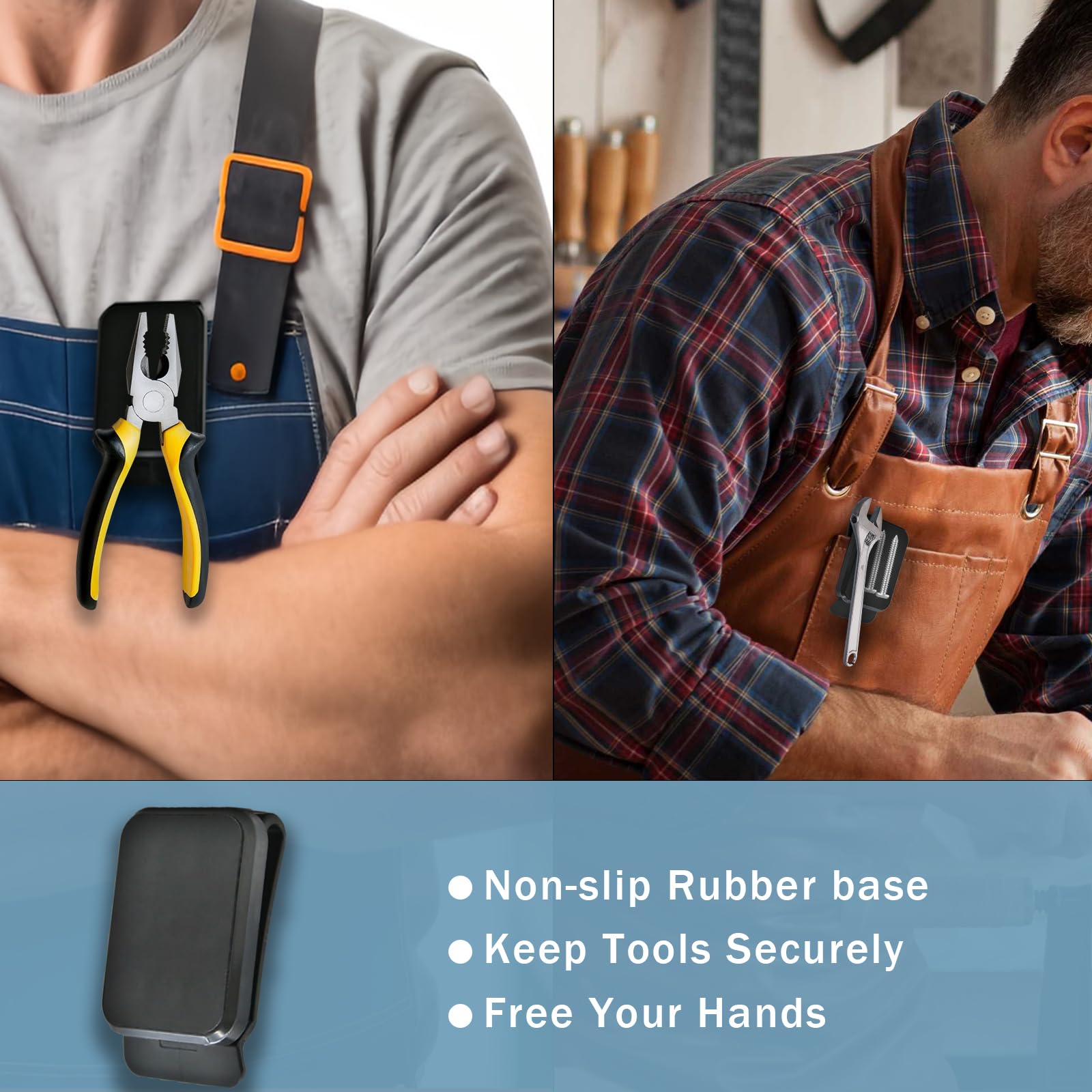bjsdkff magnetic tool holder side view with slim profile