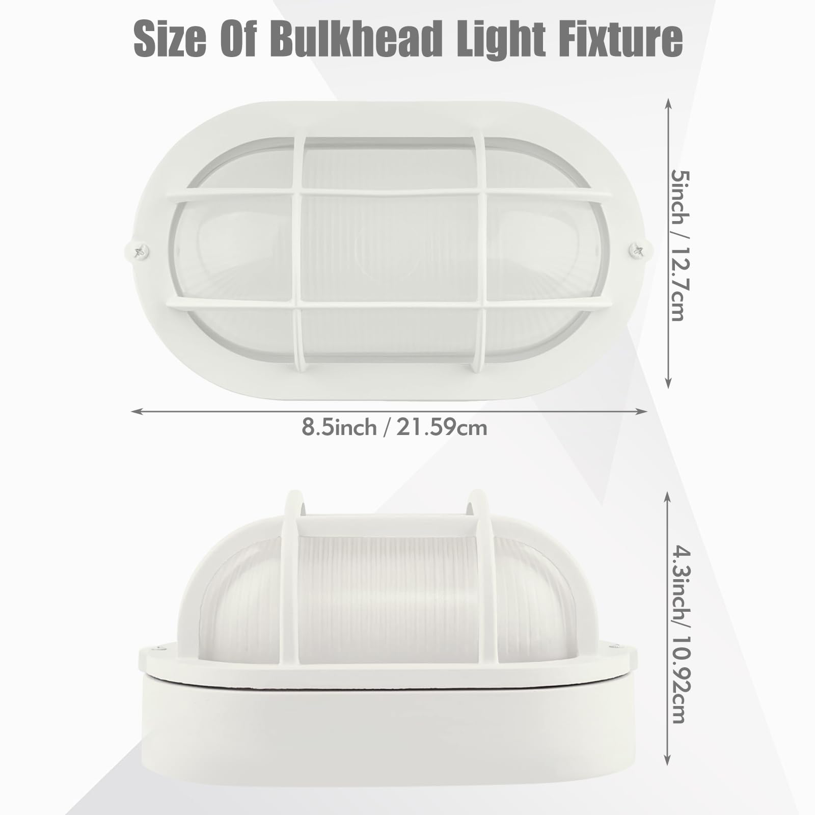 BK Jasmine bulkhead oval glass detail showcases durable weatherproof lighting.