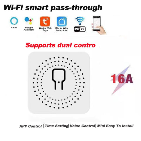 Bkiyougo WiFi switch supports one or two way circuits for flexible lighting