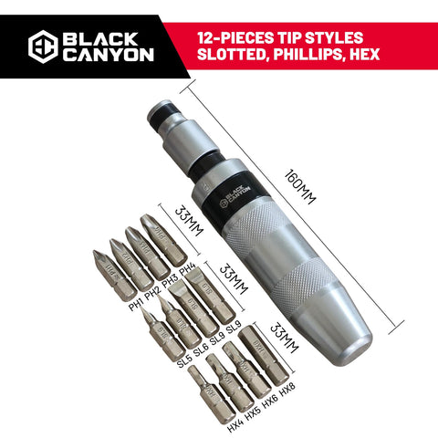 BLACK CANYON ideal for automotive, motorcycles, and home maintenance jobs.