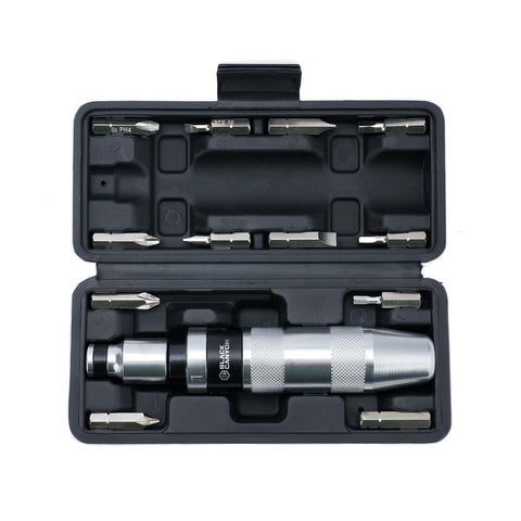 BLACK CANYON half-inch hand impact screwdriver with durable grip for heavy tasks.