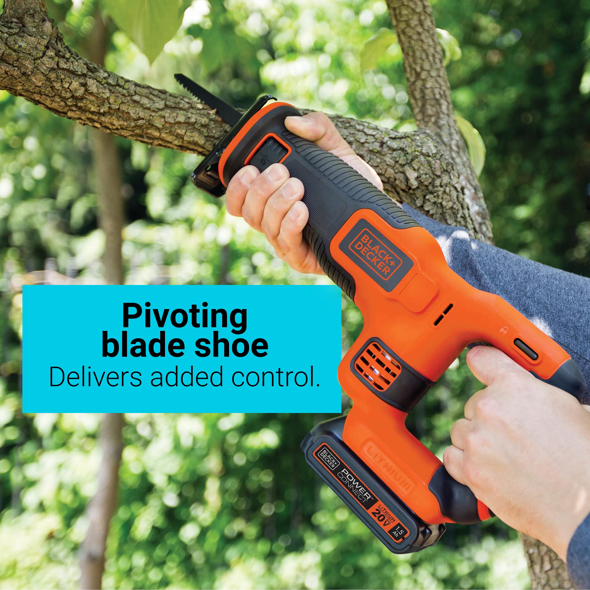 Black+Decker 20V PowerConnect kit includes blade for immediate use