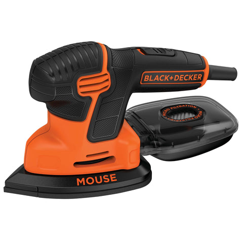BLACK+DECKER Detail Sander detail finger attachment reaches tight corners with ease.