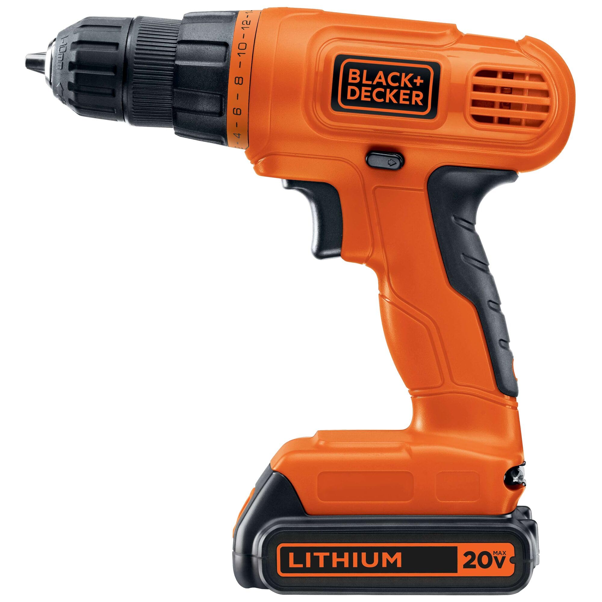 BLACK+DECKER POWERCONNECT battery powers multiple tools.
