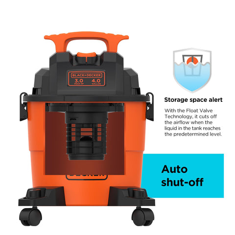 BLACK+DECKER cord wrap and onboard storage keeps accessories organized