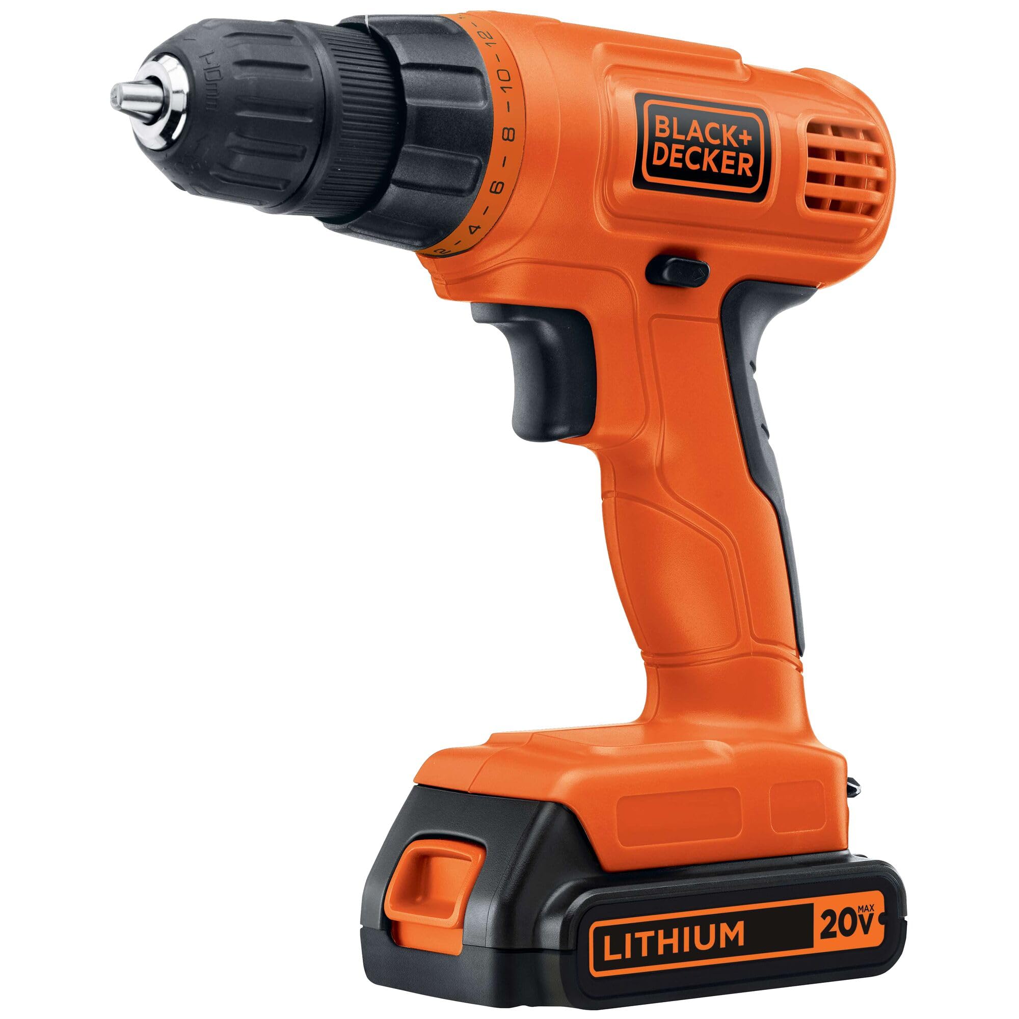 BLACK+DECKER wood-metal-plastic drilling test illustrates versatility.