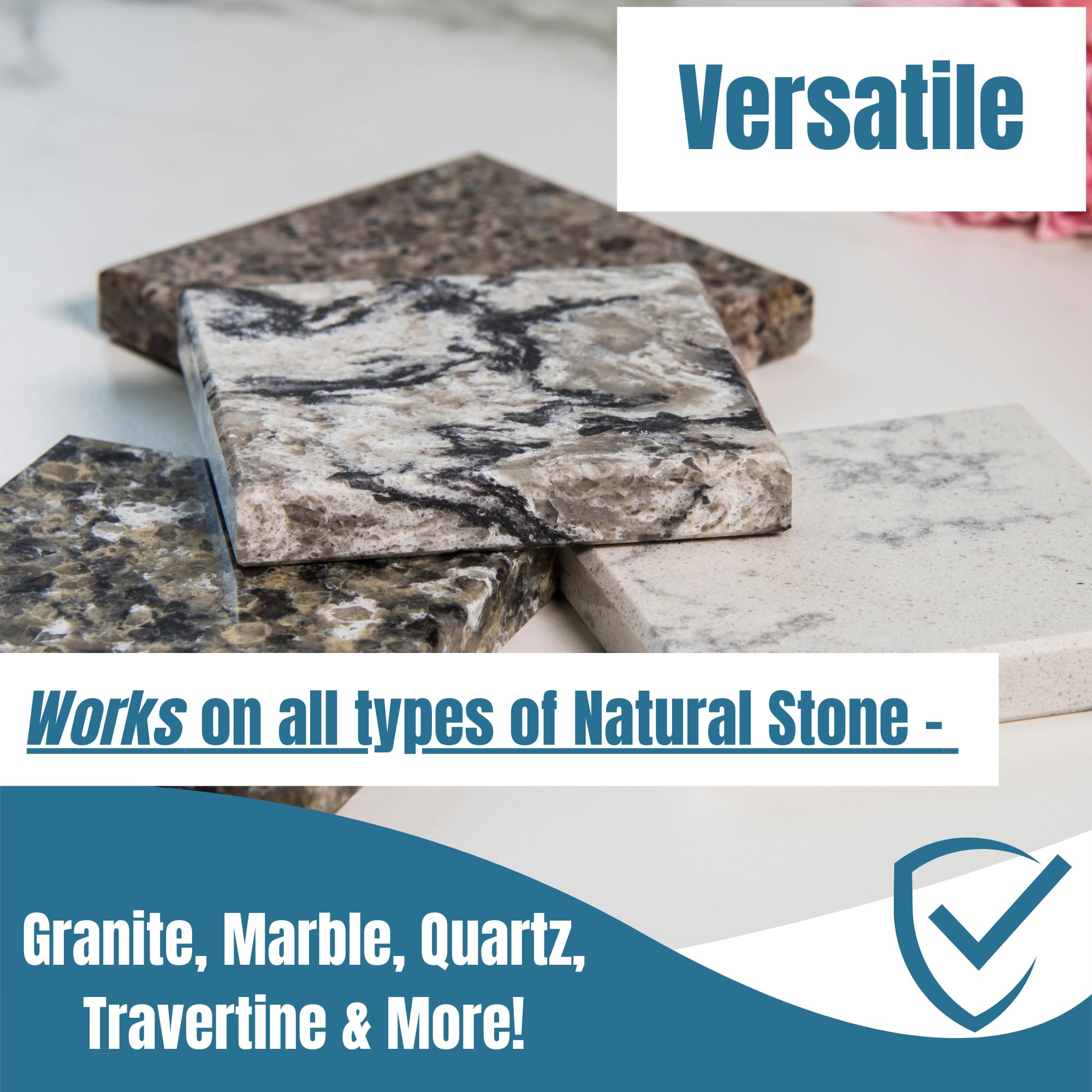 Black Diamond Stoneworks low-odor formula enabling comfortable application on-site.