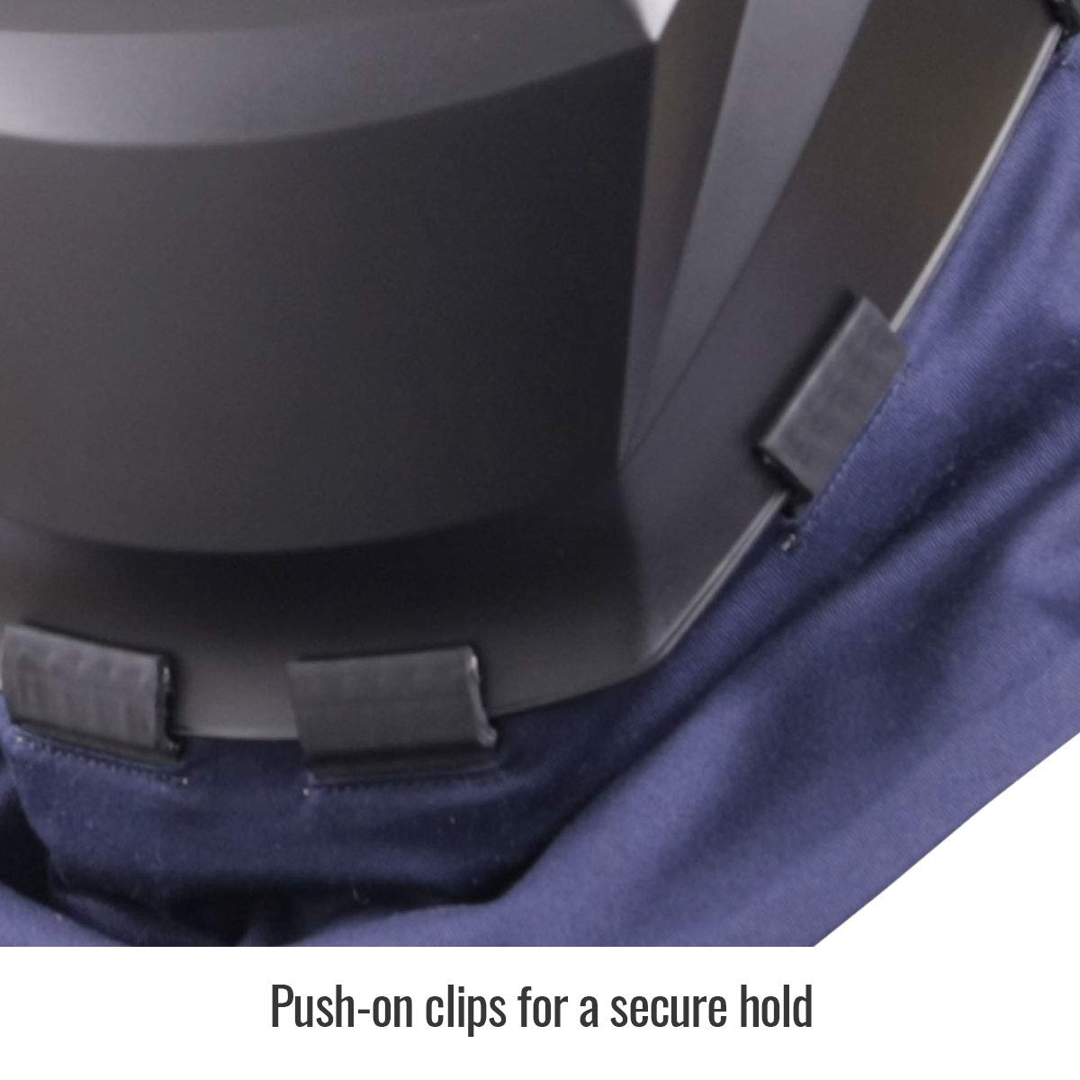 Black Stallion AH2140-NS helmet bib universal fit for compatibility with many helmets