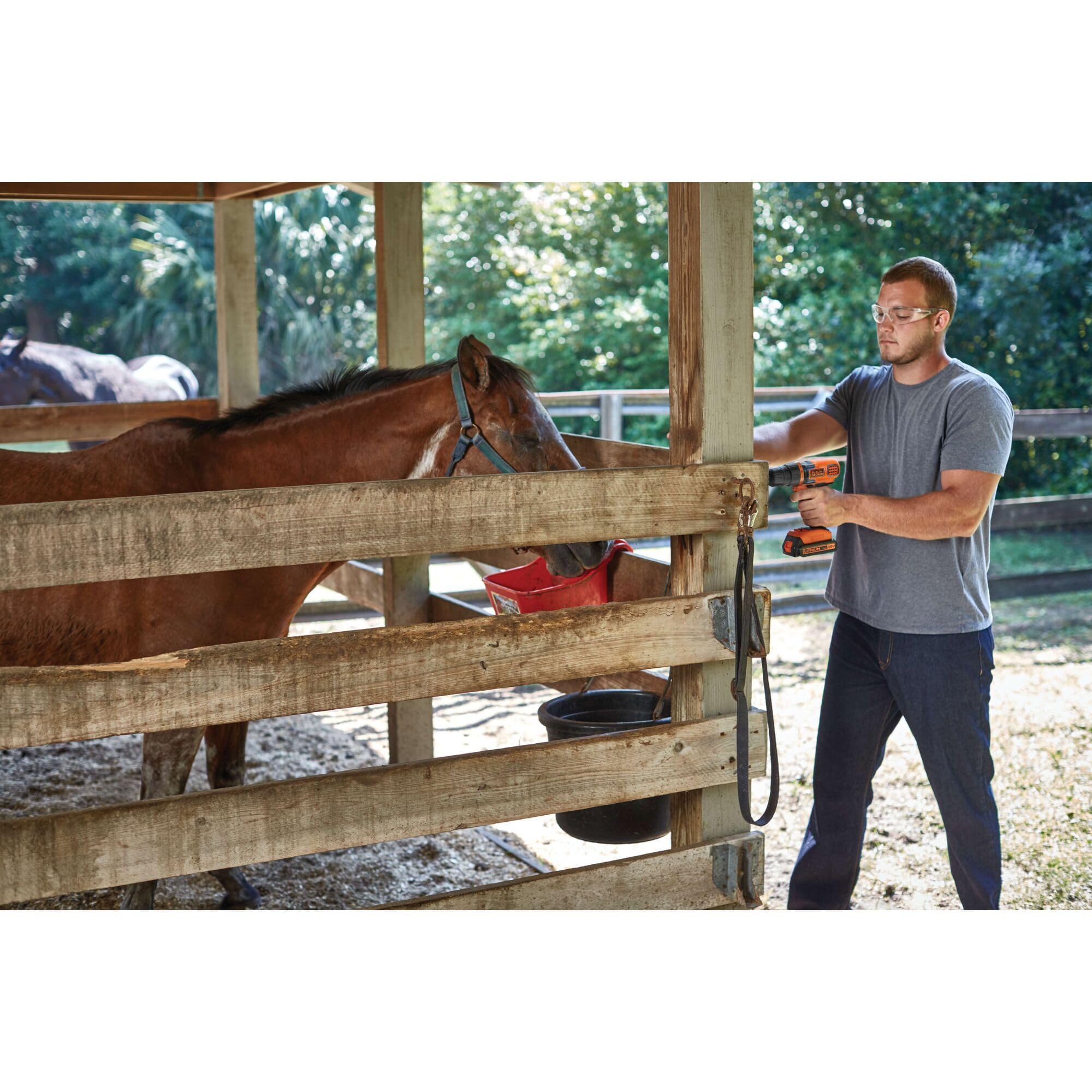 BLACK+DECKER ideal for wood, metal, and plastic projects.