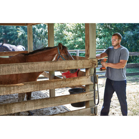 BLACK+DECKER ideal for wood, metal, and plastic projects.