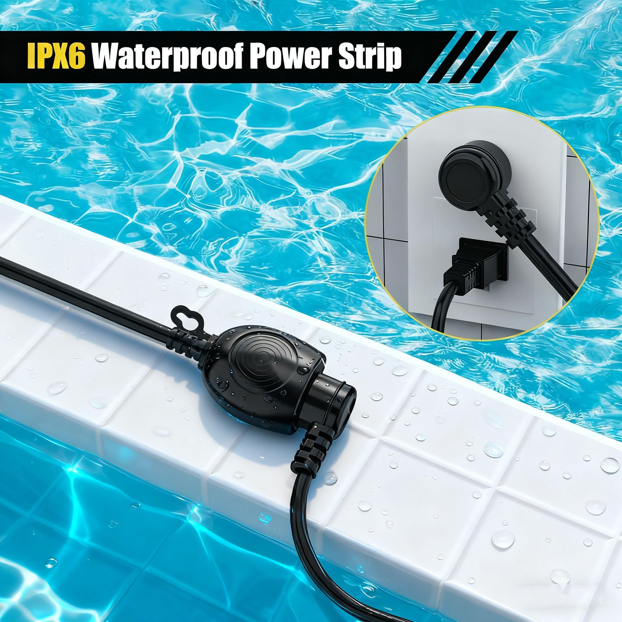 Blackcow cold-weather flexible cord stays pliable in freezing temperatures.