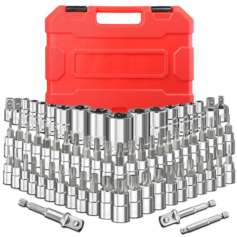 BLACKROBOT packaging for the 67-piece torx socket set with easy transport