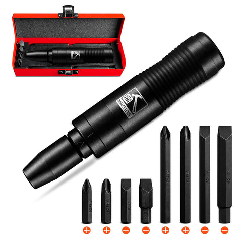 BLACKROBOT half-inch drive impact screwdriver set for versatile fastening tasks
