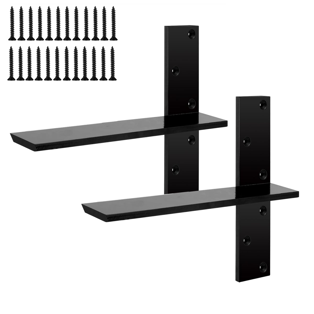 Blactea floating bracket hidden under countertop for strong support