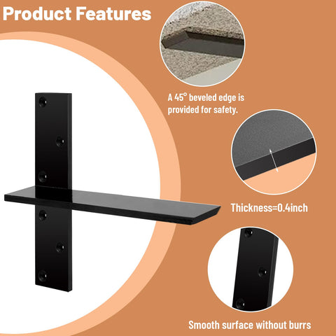 Heavy-duty welded two-piece steel construction for reliable load support