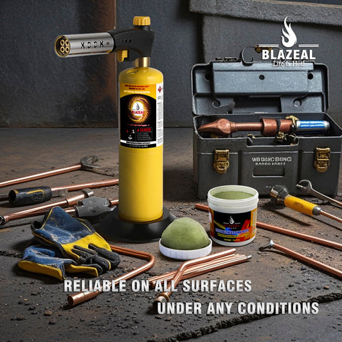 BLAZEAL 12oz container enabling precise molding around jewelry components.