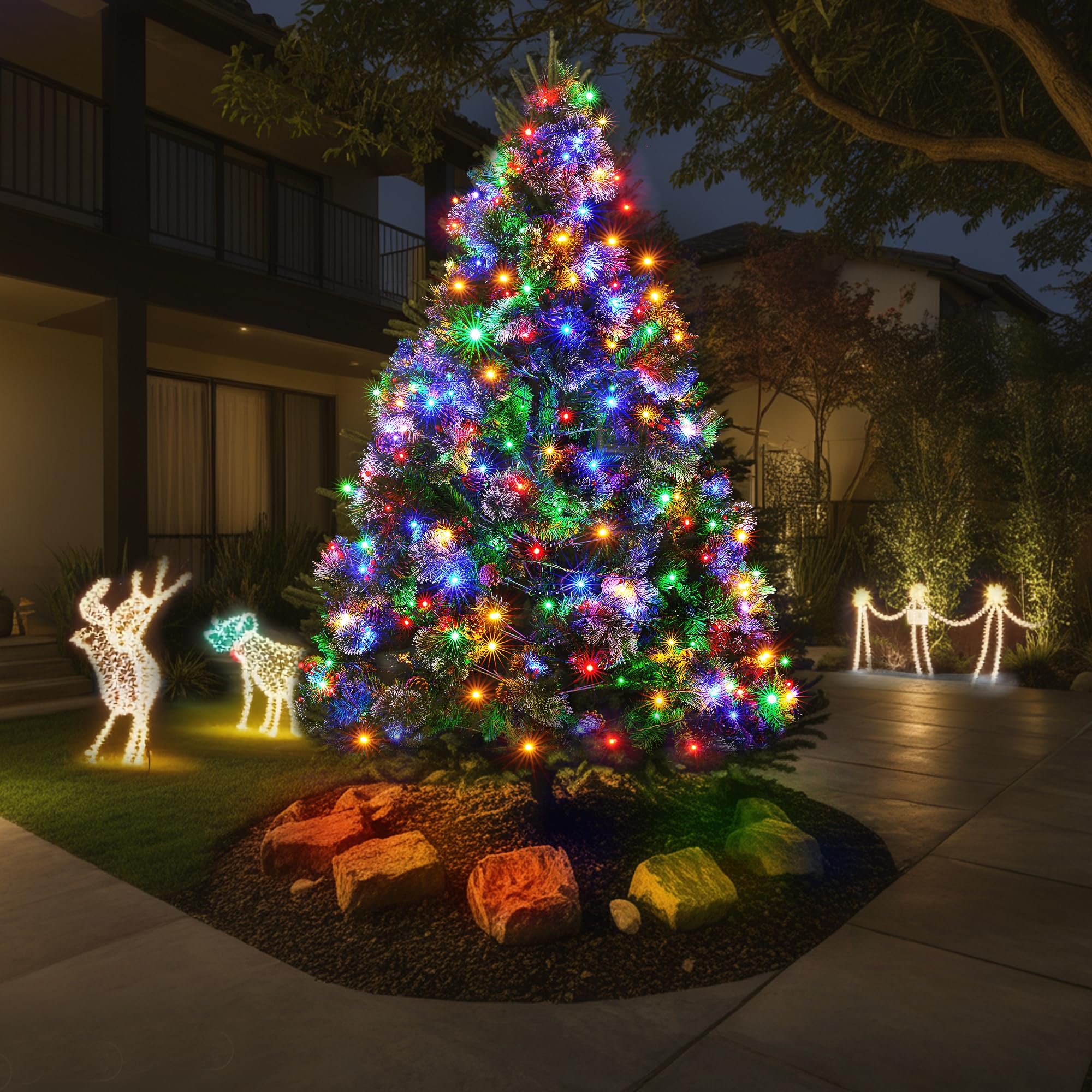 BlcTec warm white and multicolor options for cozy or festive vibes