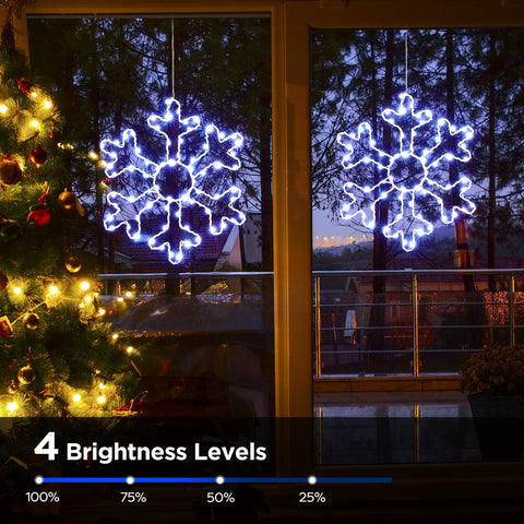 BlcTec snowflakes timer function providing automatic on/off cycle