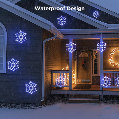 BlcTec snowflakes waterproof battery box designed for weather-ready setup