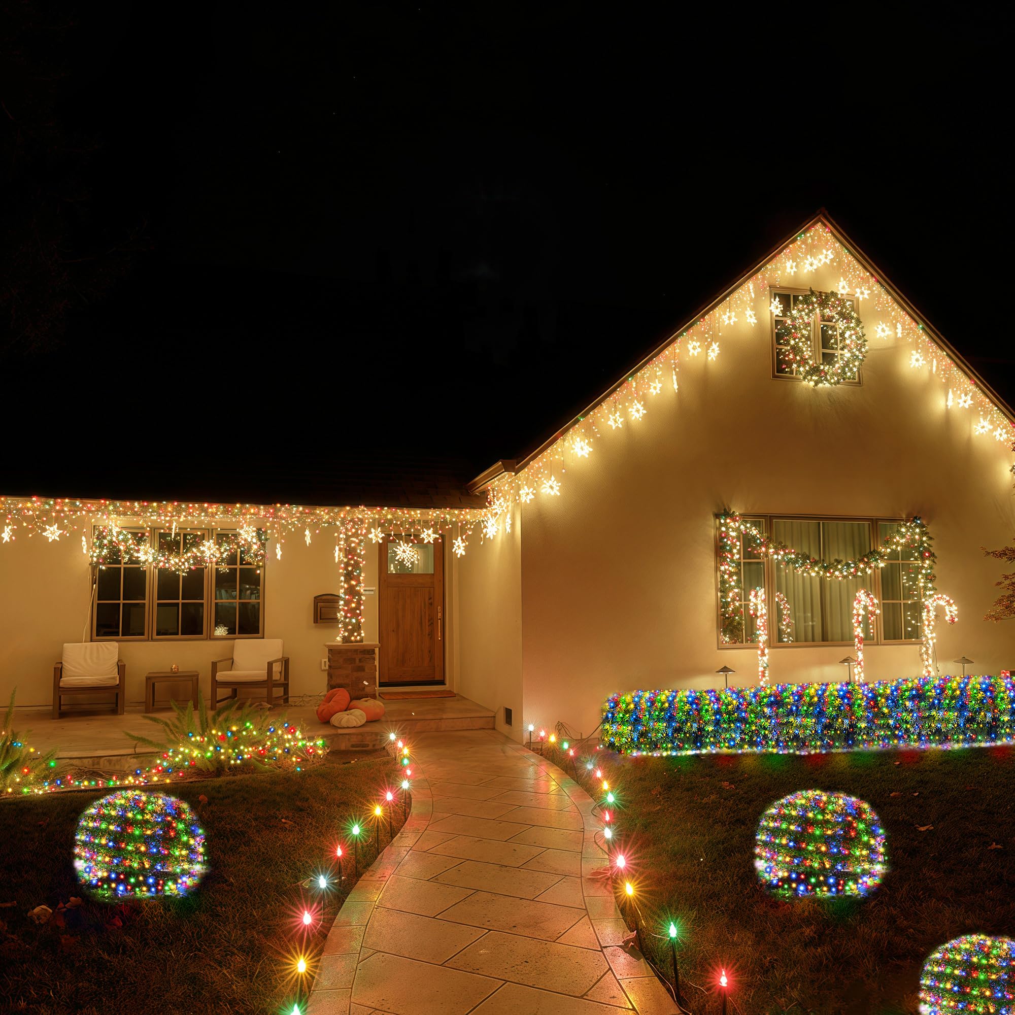 BlcTec waterproof outdoor lights endure weather for long-lasting outdoor decor.