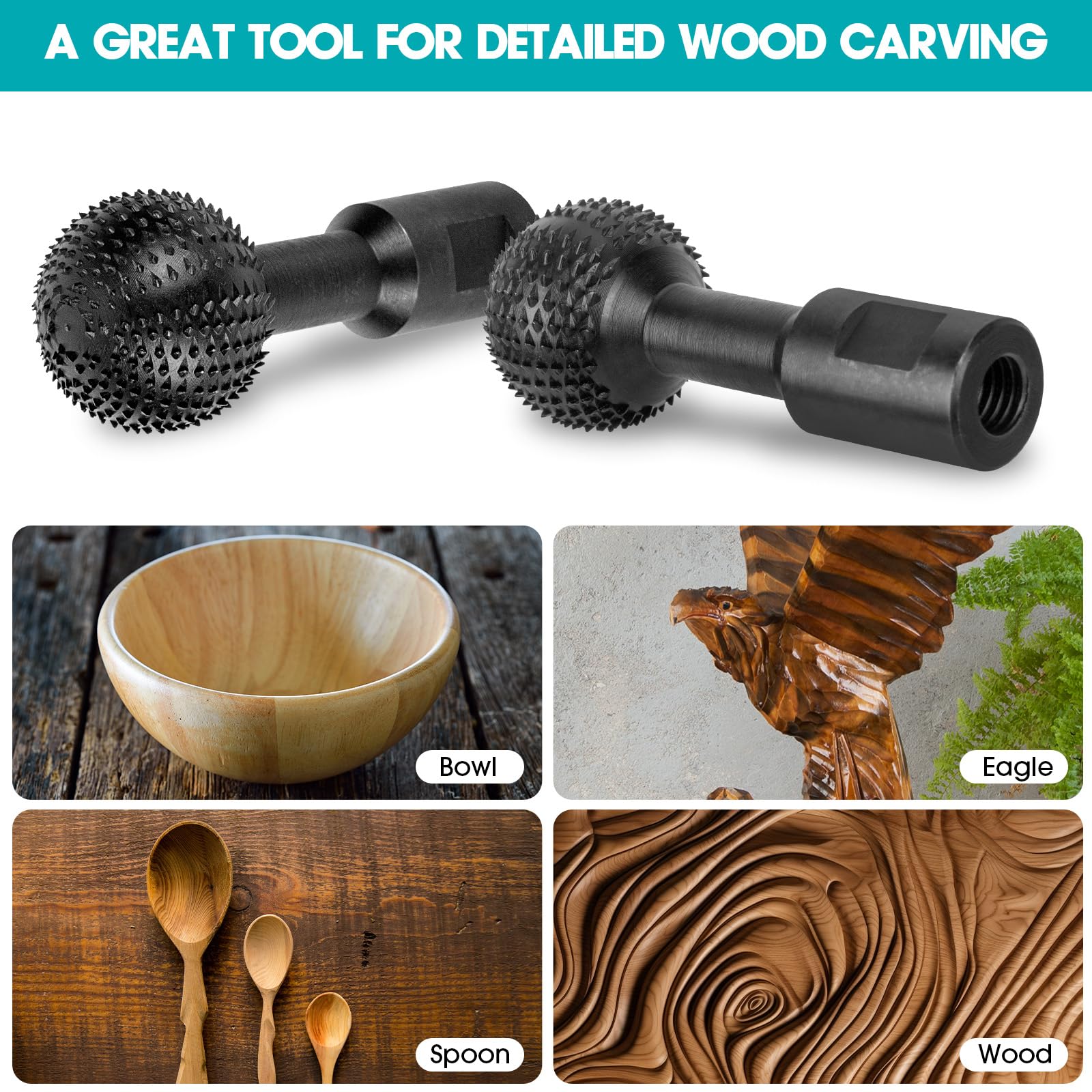 Blekoo grinder compatibility 4-1/2 and 5 inch expands woodworking toolkit.