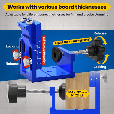 Corrosion-resistant red finish guards against wear in demanding shop environments