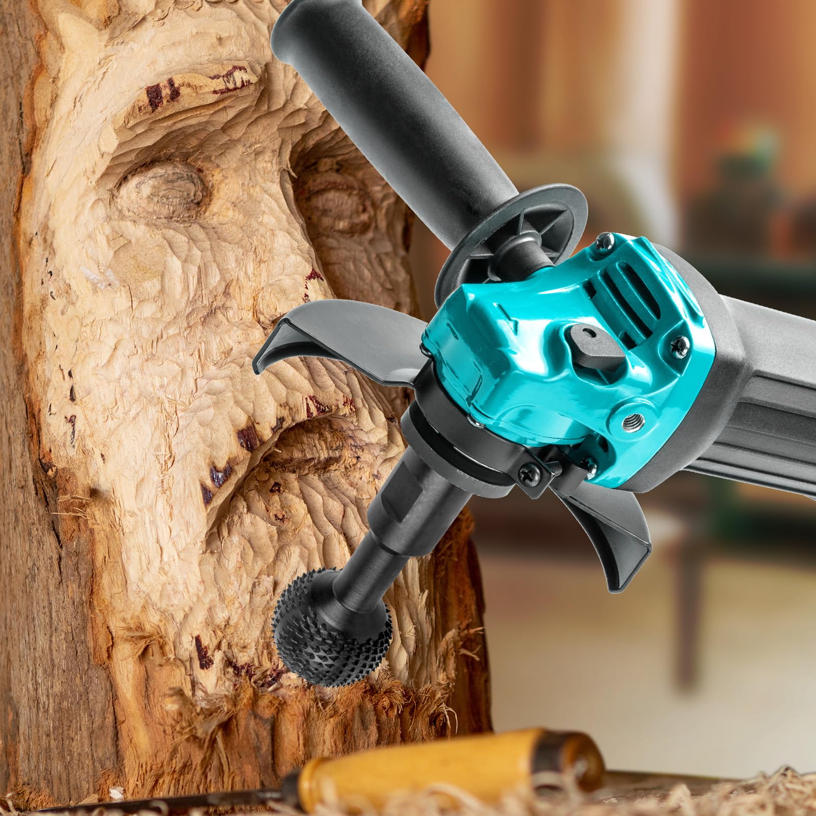 Blekoo Power Sphere Grinder Attachment offers versatile grinding on standard grinders.