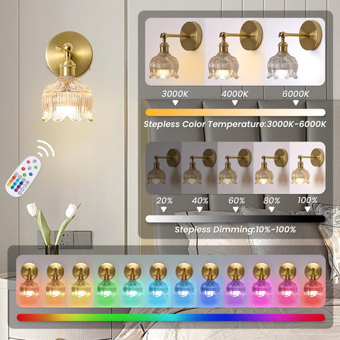 BlesULuk brass wall sconce made for long-lasting corrosion resistance
