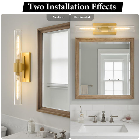 BlesULuk Modern gold finish adds minimalist warmth